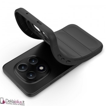 Magic Shield guminis dėklas - juodas (Xiaomi Redmi Note 15 Pro Plus/Poco M8 Pro 5G)